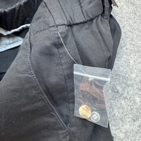 Lauren Conrad Shorts Womens Size 6 Black High Rise Chino Pleated Pockets NEW $36 - Picture 7 of 11